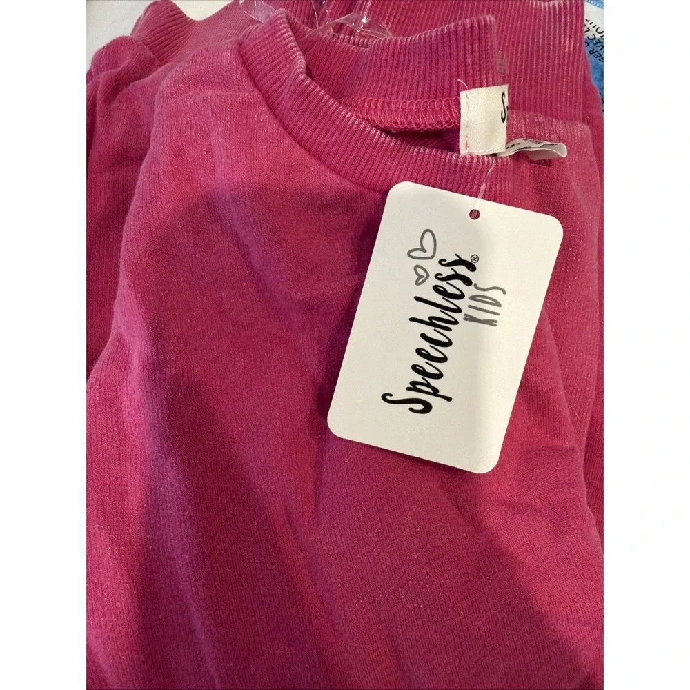 Speechless Girls' Long Sleeve French Terry Sweatshirt Tunic Size Small